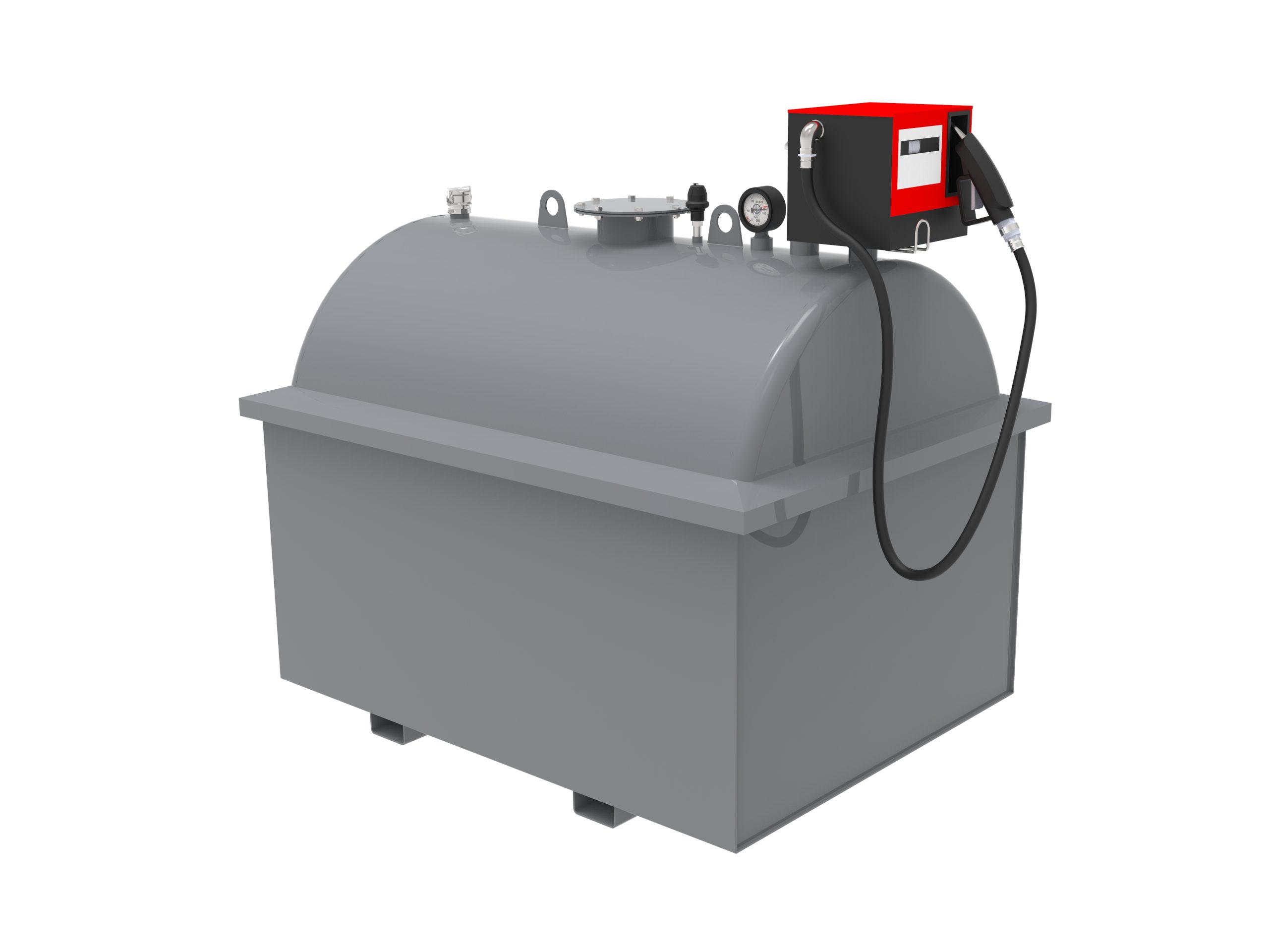 Polttoainesäiliö 1450 l 100% valuma-altaalla