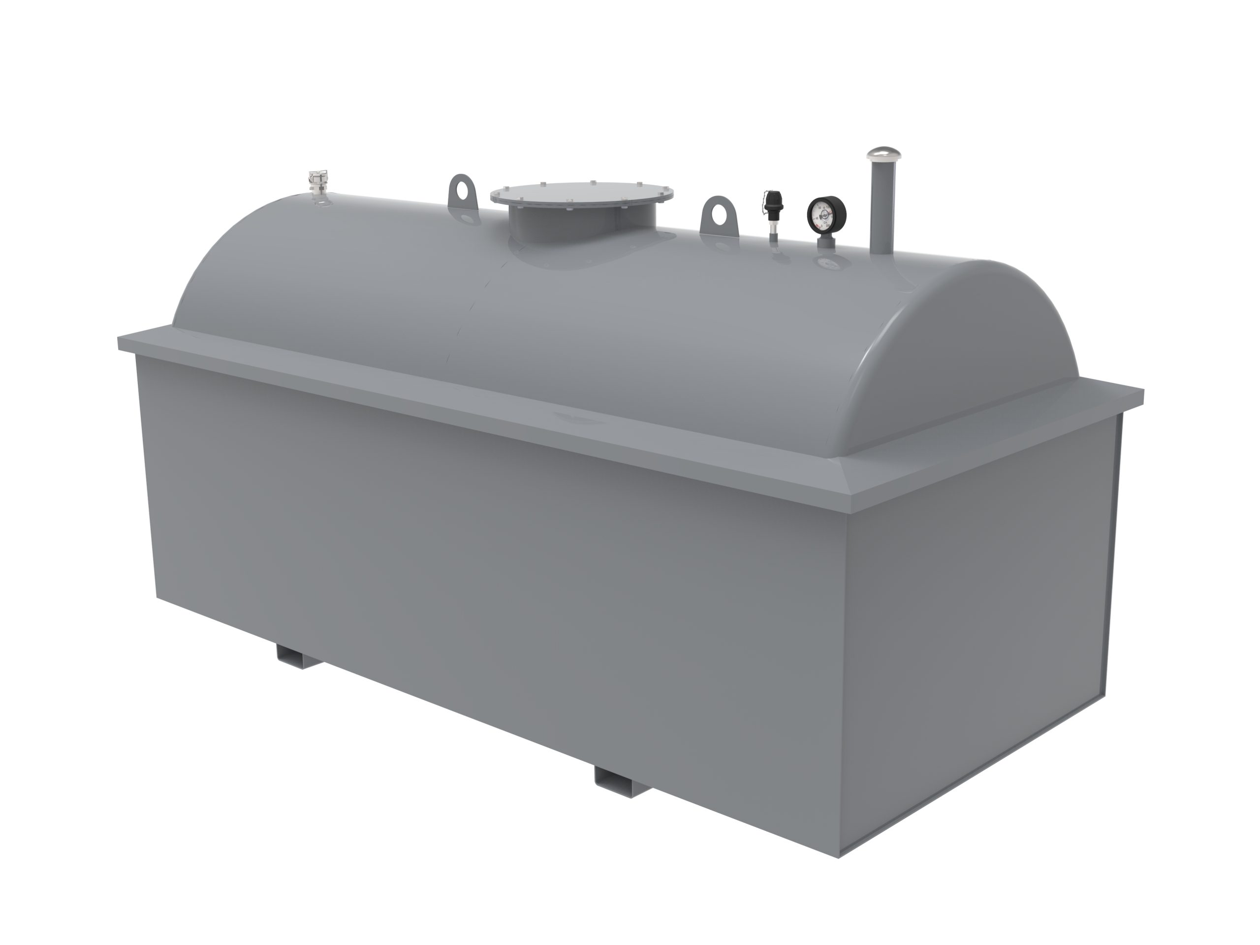 Polttoainesäiliö 5000 l 100% valuma-altaalla