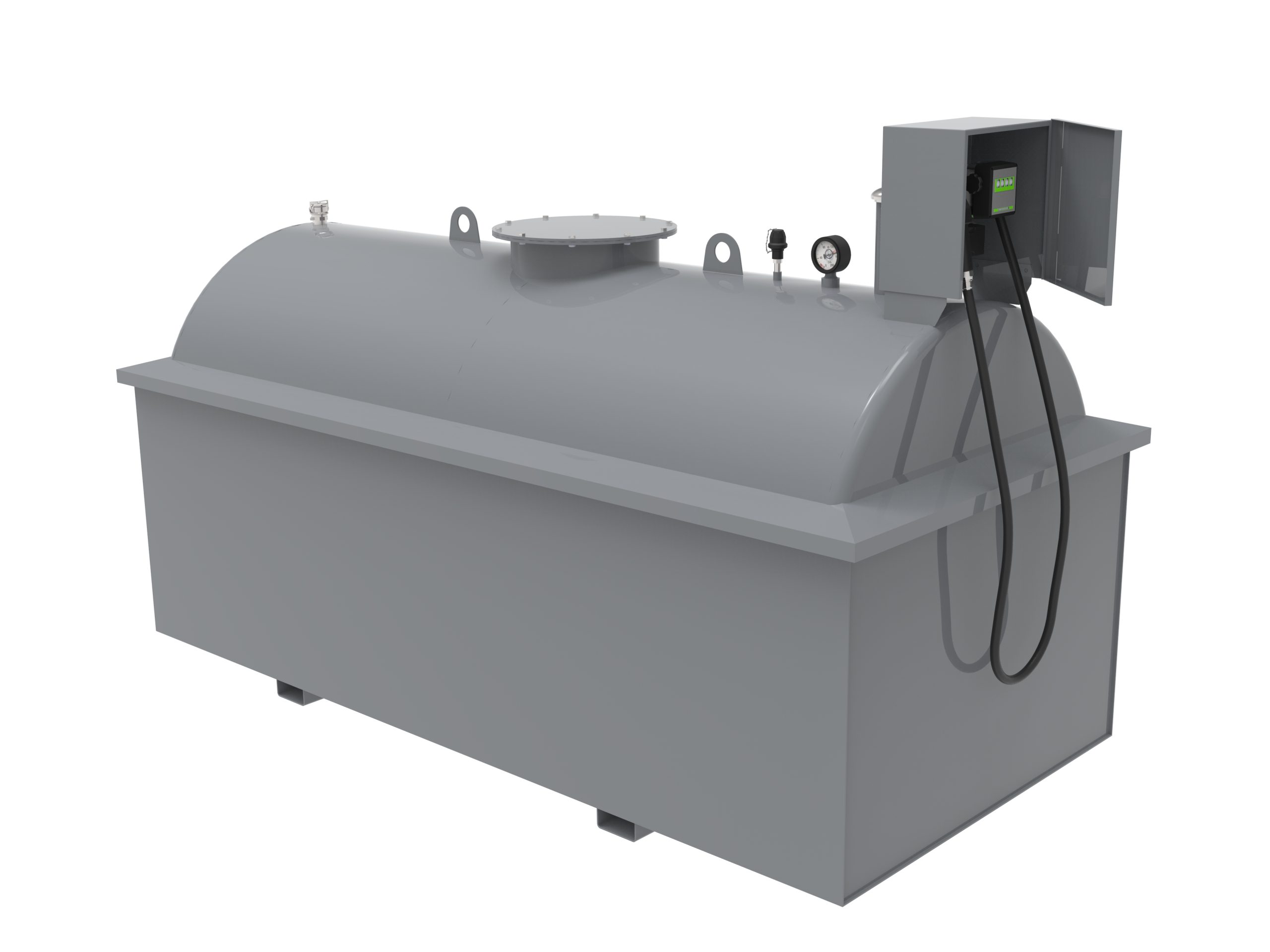 Polttoainesäiliö 5000 l 100% valuma-altaalla