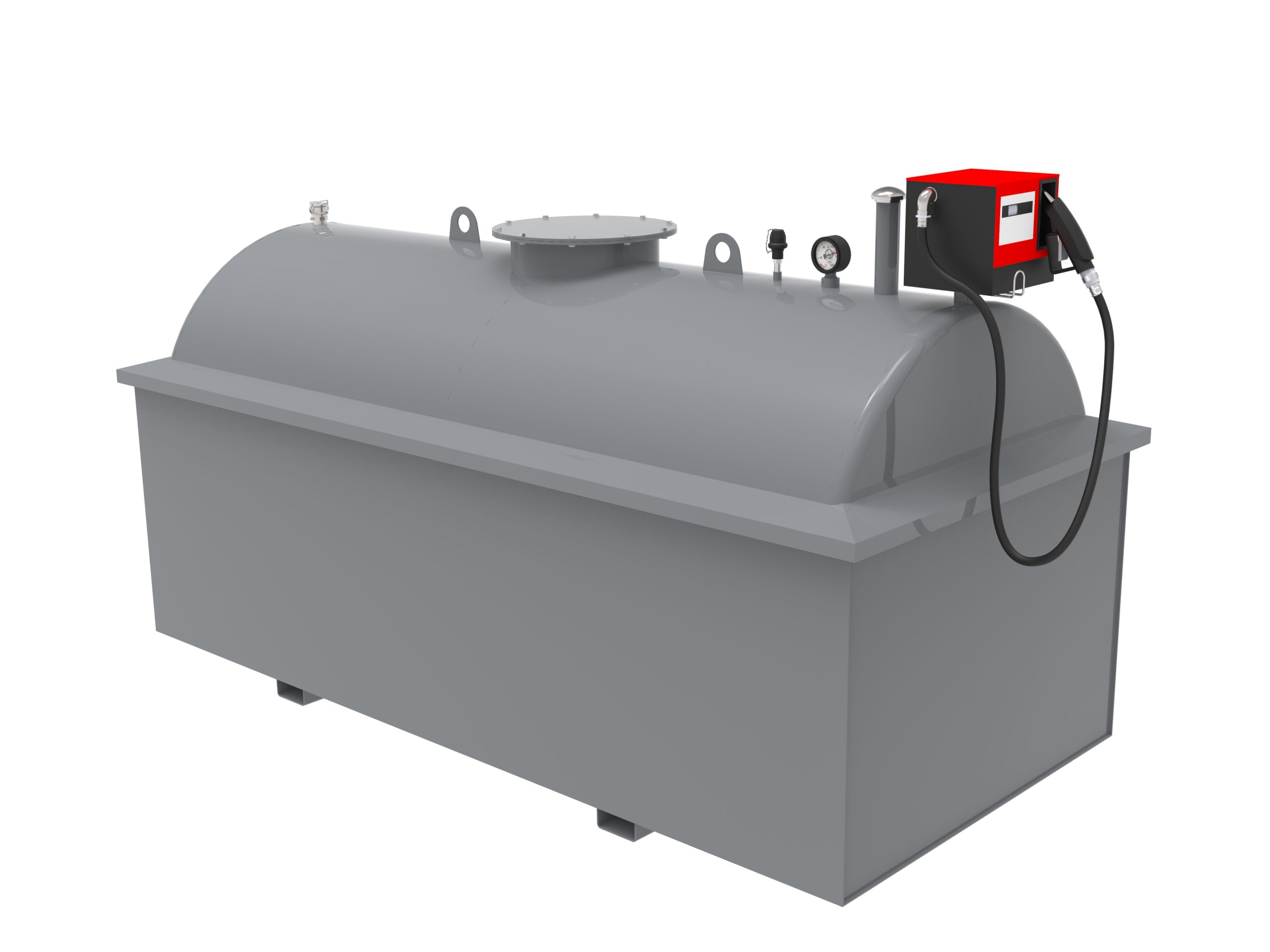 Polttoainesäiliö 5000 l 100% valuma-altaalla