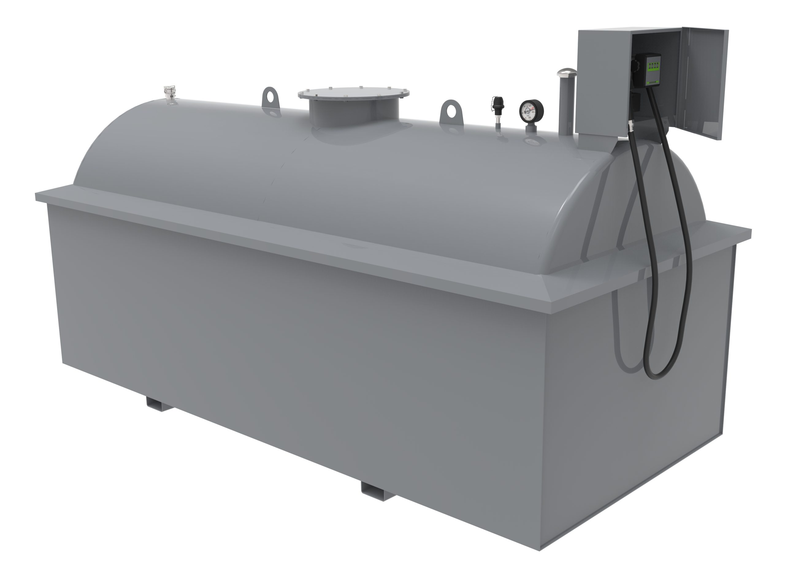 Polttoainesäiliö 7000 l 100% valuma-altaalla