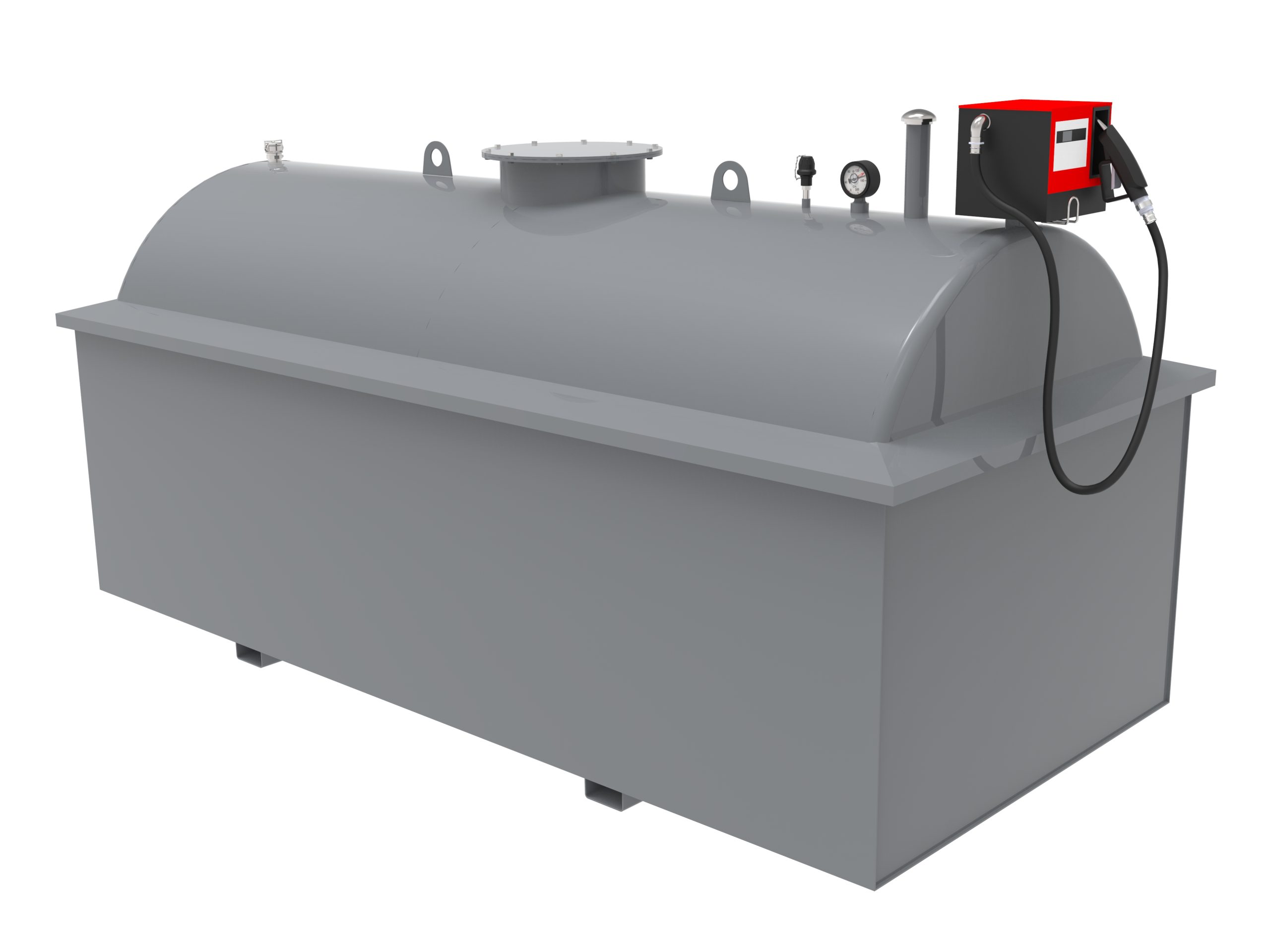 Polttoainesäiliö 7000 l 100% valuma-altaalla