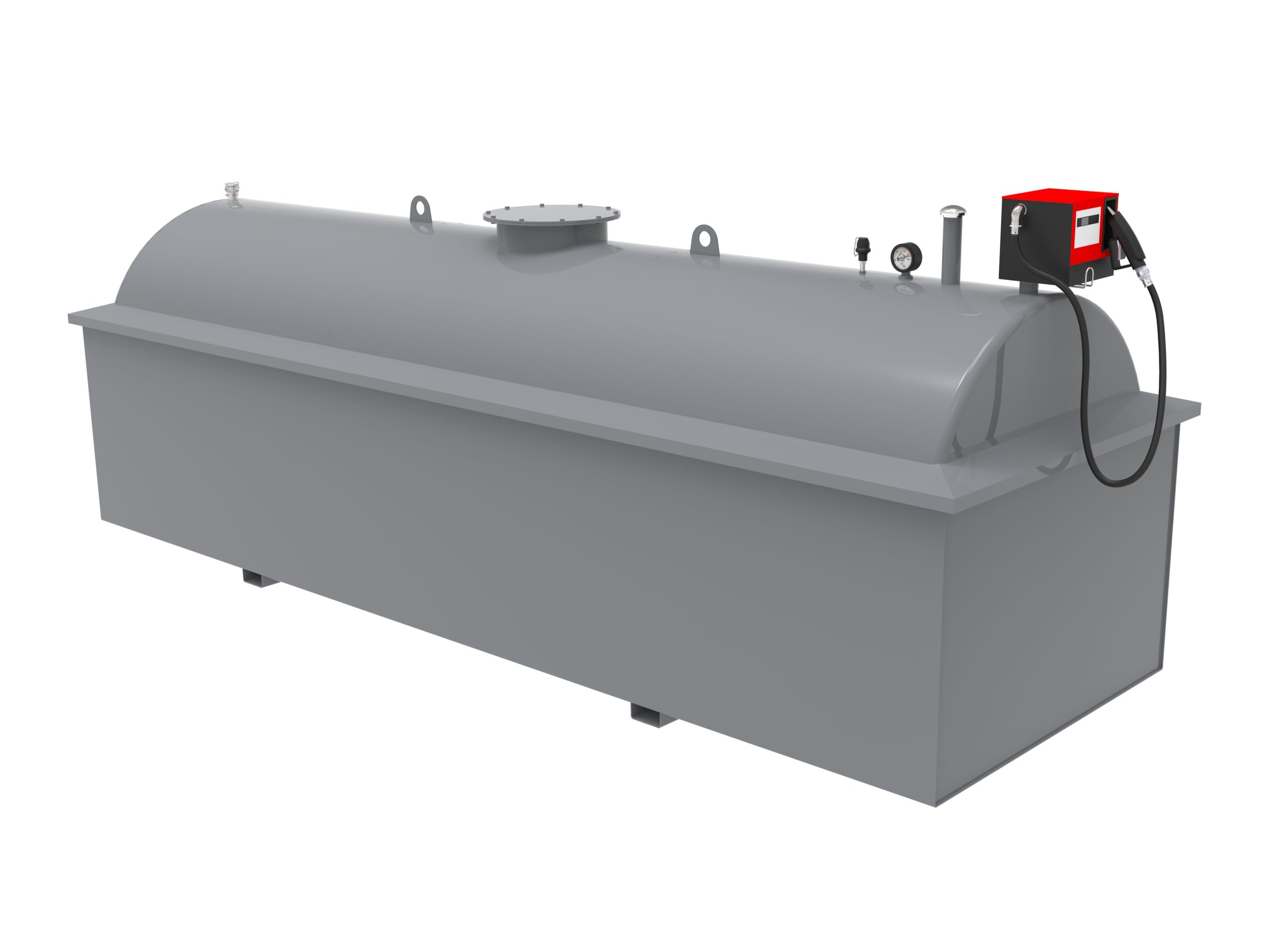 Polttoainesäiliö 9900 l 100% valuma-altaalla